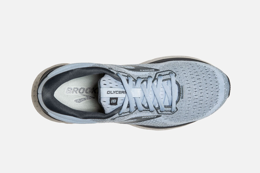 Brooks Israel Glycerin 18 Road Running Shoes Womens - Grey - ZHU-503184